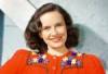 The photo image of Teresa Wright, starring in the movie "The Little Foxes"