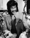 The photo image of Peter Wyngarde, starring in the movie "Flash Gordon"