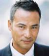 The photo image of Simon Yam, starring in the movie "Wake of Death"