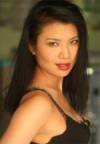The photo image of Gwendoline Yeo, starring in the movie "7eventy 5ive"