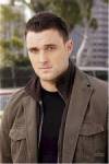 The photo image of Owain Yeoman, starring in the movie "Beerfest"