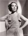 The photo image of Dolores del Rio, starring in the movie "Journey Into Fear"