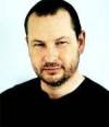The photo image of Lars von Trier, starring in the movie "The Element of Crime"